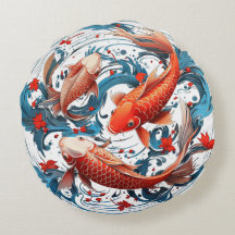 Artistic Koi Fish