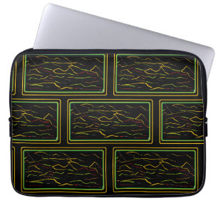 Artistic Laptop Sleeve with Eye-Catching Pattern