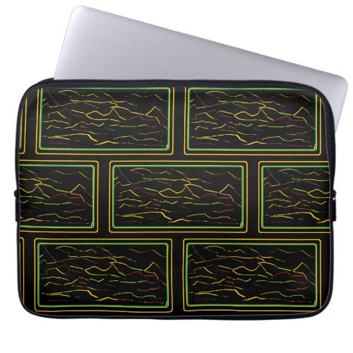 Artistic Laptop Sleeve with Eye_Catching Pattern