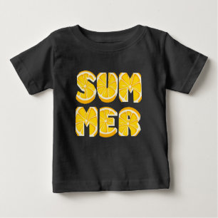 Artistic Lemon Summer Baby T-Shirt
