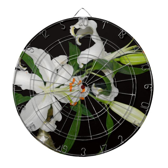 Artistic Lily Collection-1 Dart Board (Front)