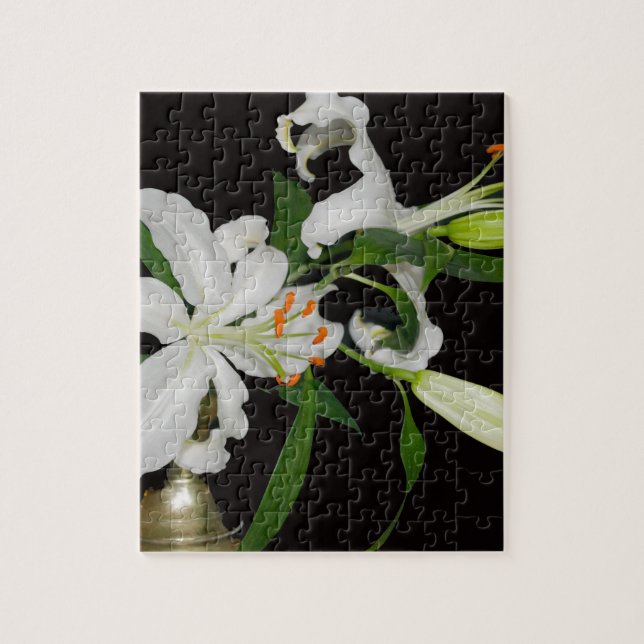 Artistic Lily Collection-1 Jigsaw Puzzle (Vertical)