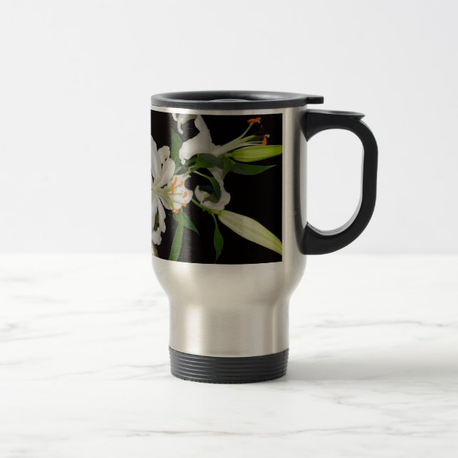 Artistic Lily Collection-1 Travel Mug (Right)