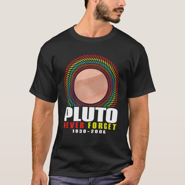 Artistic Little Pluto Artwork T-Shirt (Front)