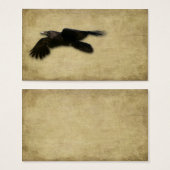 Artistic- Lone Black Crow (Front & Back)