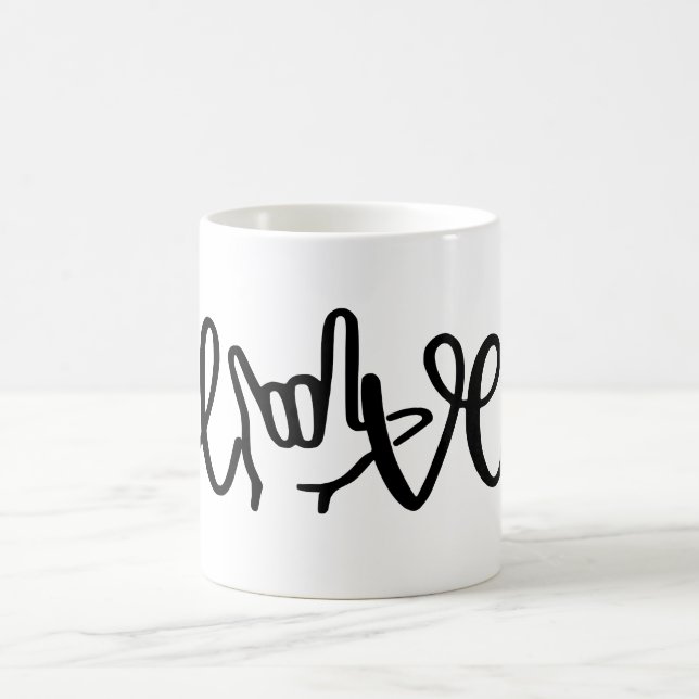Artistic LOVE Color Morph Mug (Center)