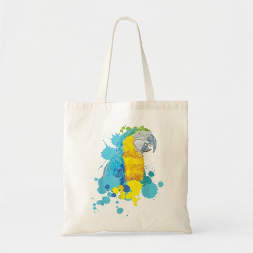 Artistic Macaw Art _ Parrot Lover Birdwatcher Zook Tote Bag