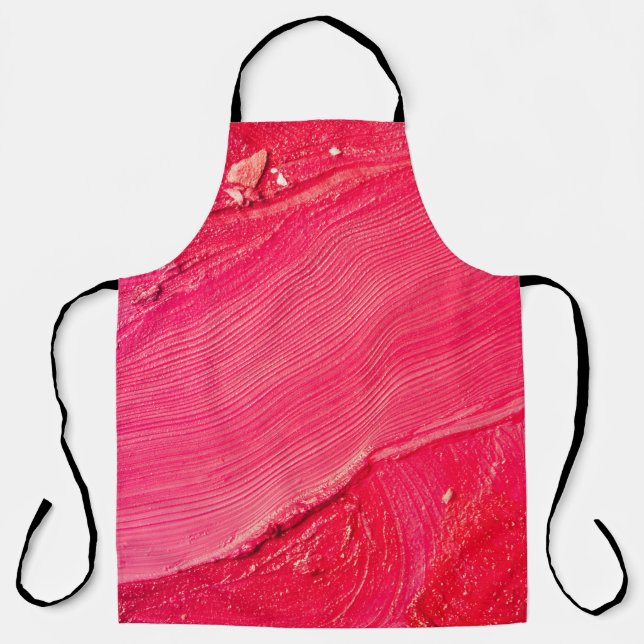 Artistic Make-Up: Colorful Creative Composition. Apron (Front)