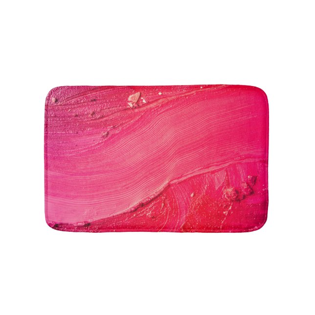 Artistic Make-Up: Colorful Creative Composition. Bath Mat (Front)
