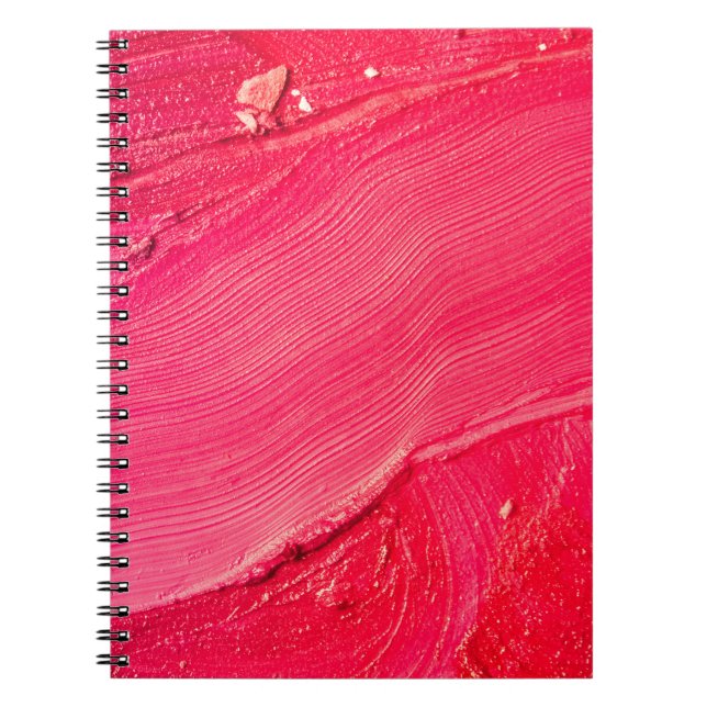 Artistic Make-Up: Colorful Creative Composition. Notebook (Front)