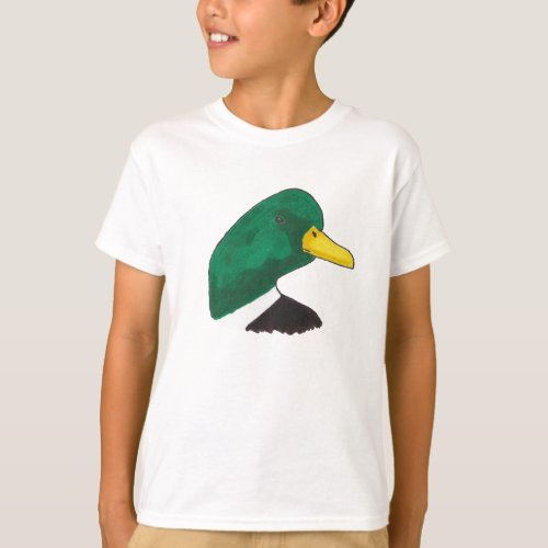 Artistic Mallard Duck T_Shirt