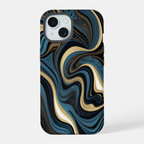 Artistic Marble series iPhone 15 Case