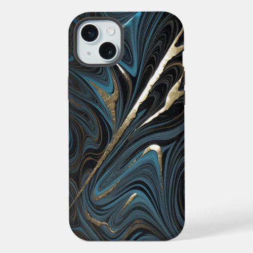Artistic Marble series iPhone 15 Plus Case