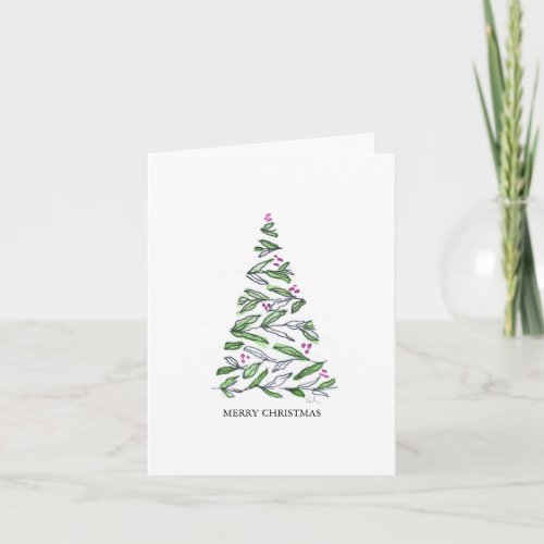 Artistic Minimalist Christmas Cards 