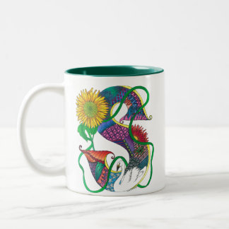 Artistic Monogrammed Coffee mug