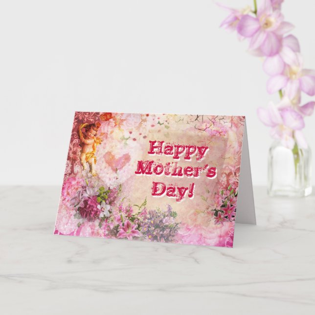 Artistic Mother's Day Card (Orchid)