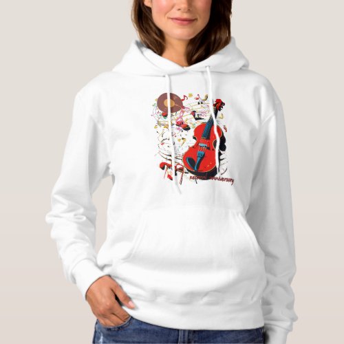 Artistic Musical Anniversary Symphony Hoodie