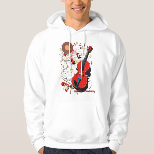 Artistic Musical Anniversary Symphony Hoodie