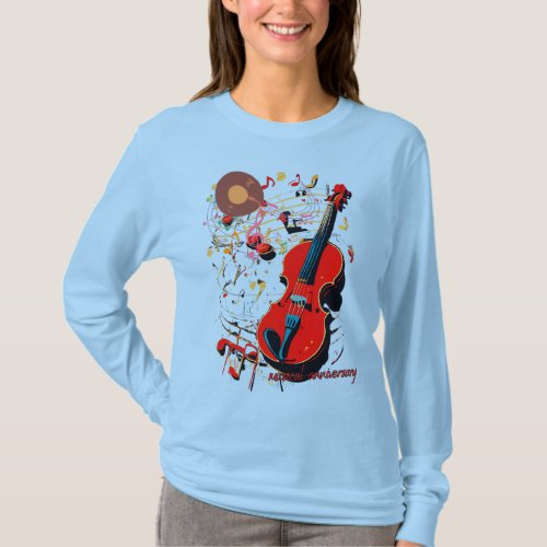 Artistic Musical Anniversary Symphony T_Shirt
