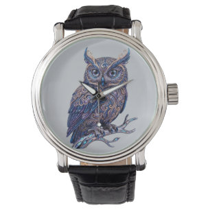 Artistic Mystical Owl Wrist Watch