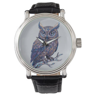 Artistic Mystical Owl Wrist Watch