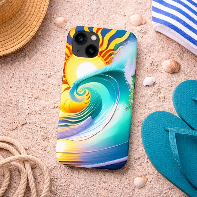 Artistic Ocean Surf  Case-Mate iPhone Case (Creator Uploaded)