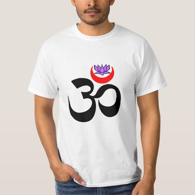Artistic Om - Yoga T-Shirt (Front)