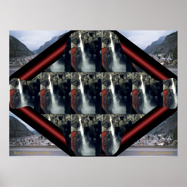 Artistic Ouray Colorado Jumbo Print (Front)