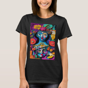Artistic Paper cut collage Aesthetic Fairy Tale Fa T-Shirt