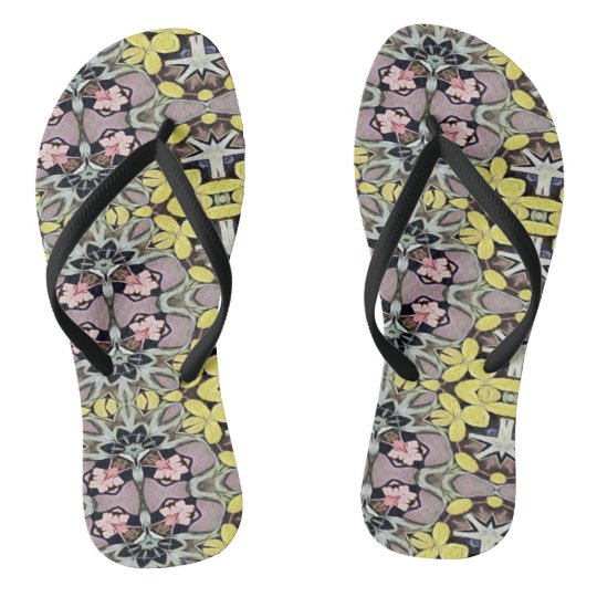 dusty rose flip flops