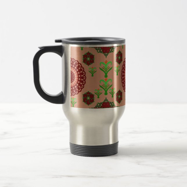 Artistic Pattern Coffee Mug – Stylish Kitchenware  (Left)
