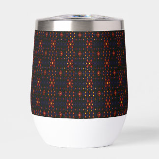 Artistic Pattern Coffee Mug – Stylish Kitchenware Thermal Wine Tumbler
