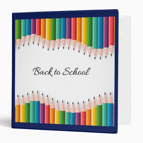 Artistic Pencils 3 Ring Binder