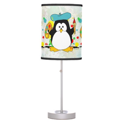Artistic Penguin Table Lamp