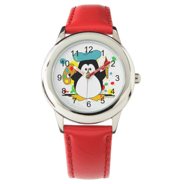 Artistic Penguin Watch (Front)