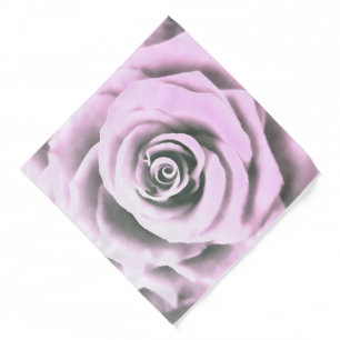 Artistic Pink Rose rb Bandana