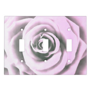 Artistic Pink Rose rb Light Switch Cover