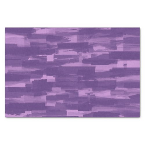 Artistic Purple  Lavender Block Abstract Design Tissue Paper