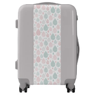 Artistic Raindrops Carry On Luggage