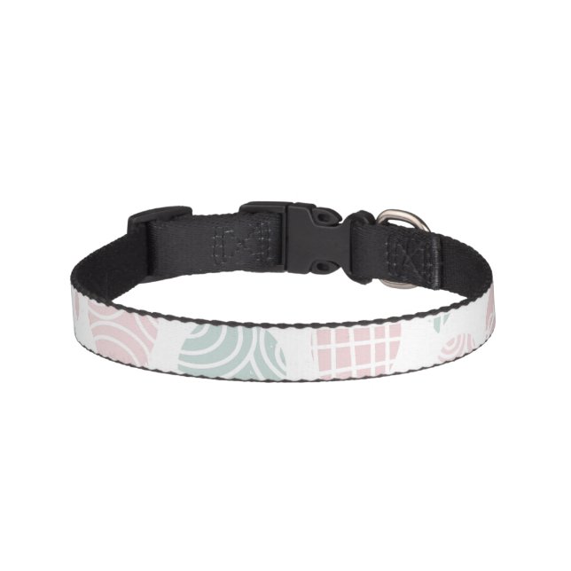Artistic Raindrops Dog Collar (Front)