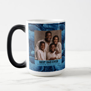 Artistic Ranunculus Bouquet First Time Dad Photo Color Morph Mug
