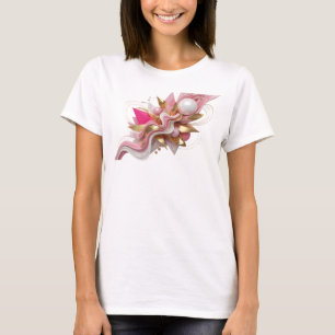 Artistic Red ABSTRACT ART Fashion Print T-Shirt