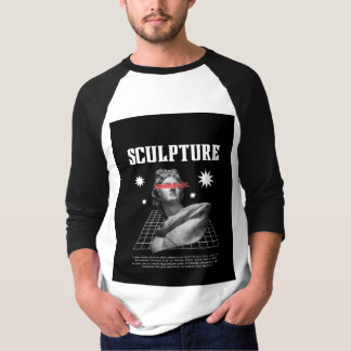 Artistic Sculpture Graphic Tee | Cool Art T-Shirt