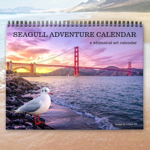 Artistic Seagull Adventure Calendar