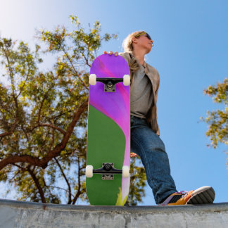 Artistic skateboard
