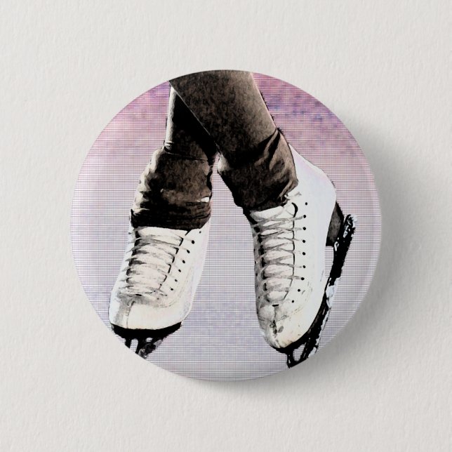 Artistic Skates Button (Front)