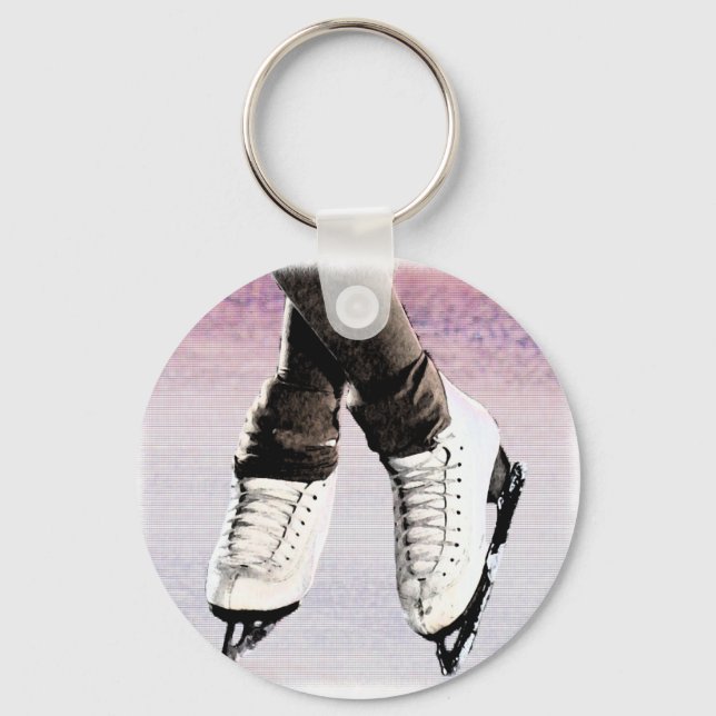 Artistic Skates Keychain (Front)