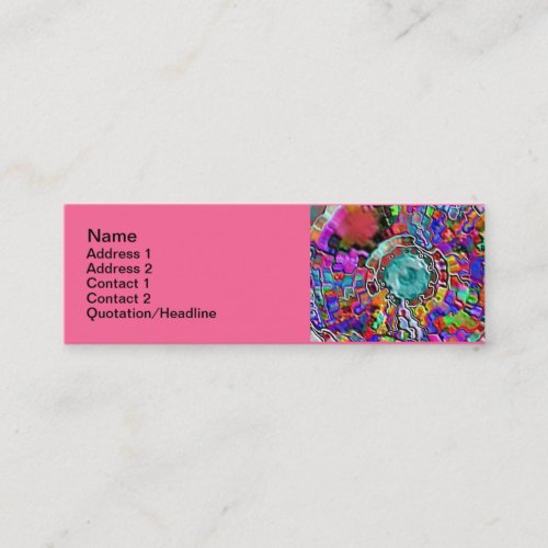 Artistic Skinny 3" x 1"Business Card