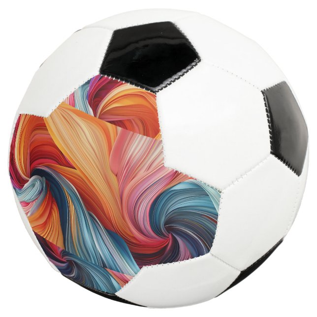 Artistic Soccer Ball (Three Quarter)