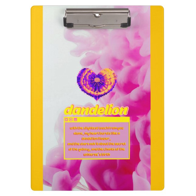 Artistic-soft-feminine-spiritu clipboard (Front)